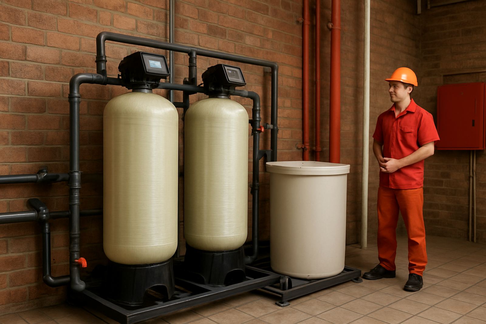 Water Softener Skids