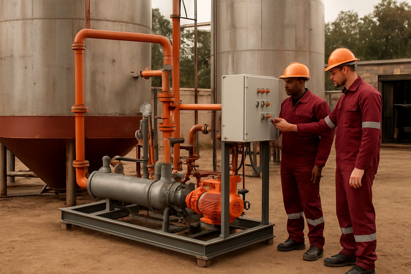 Brakpan Heater Skid
